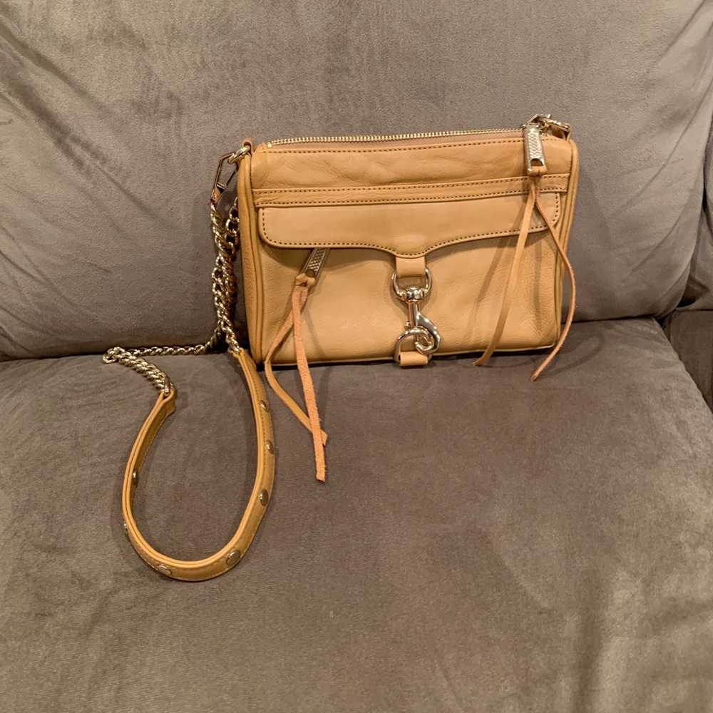 Rebecca Minkoff Mini M.A.C. tan crossbody bag - Picture 3 of 7